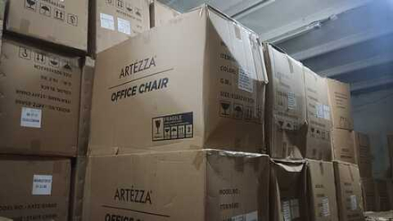 Офисное Кресло коричневое ARTZ-BSXY908B оранж