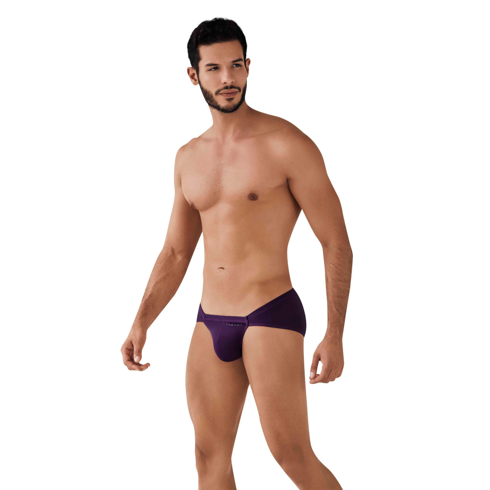 Мужские трусы слипы баклажановые Clever Moda ARAWAK BRIEF 078619