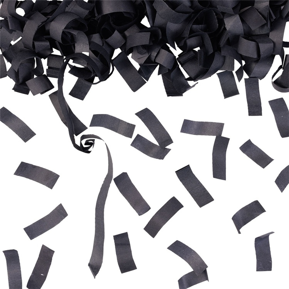 Хлопушка Бумфети 30см конф бум черное