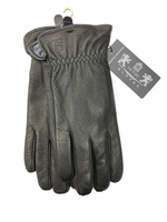 Перчатки. Мужские. Материал верха: Кожа оленя. Подклад: Плюш-флис. 5 шт в упаковке.