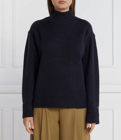 Гольф Tommy Hilfiger - темно-синий(WW0WW39903)