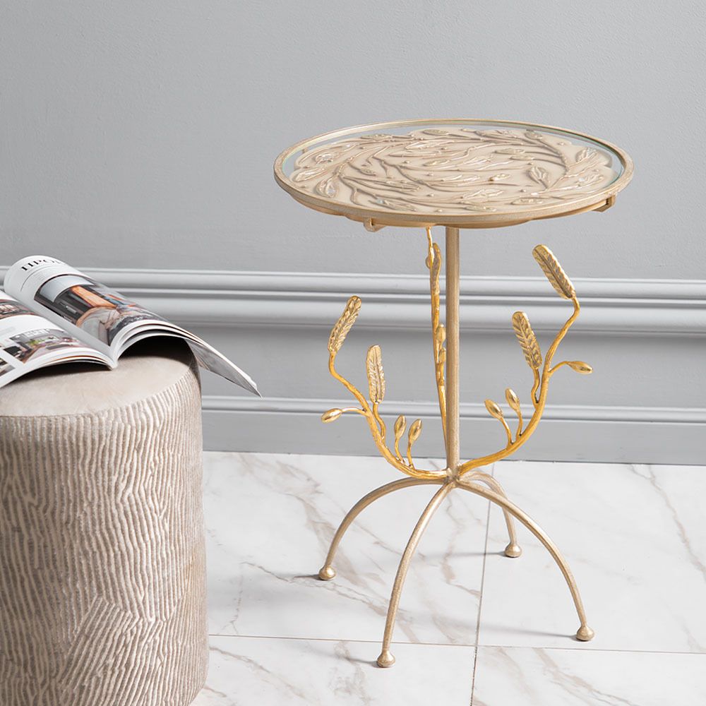 Столик декоративный Oliva Branch (Олива Бранч) Айвори