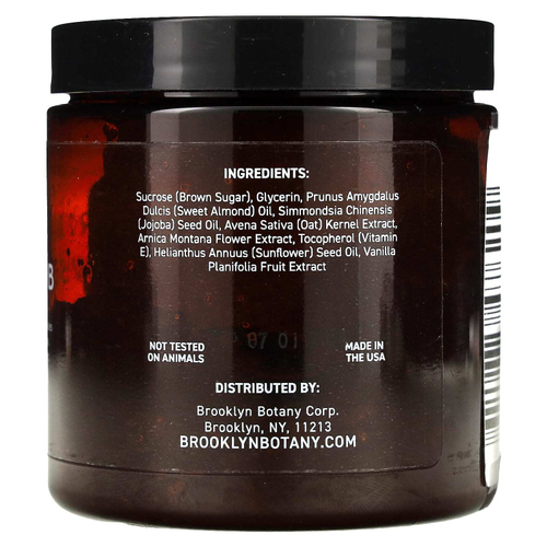 Brooklyn Botany, скраб с коричневым сахаром, для всех типов кожи, 283 г (10 унций)