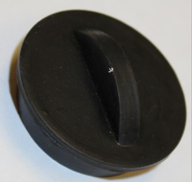 Пробка для ванны MasterProf резина черная