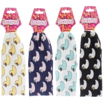 Повязка на голову детская «РОЗОВОЕ ОБЛОКО», уточки, микс 4 цвета, 6,5*20см (подвес Кокетка)