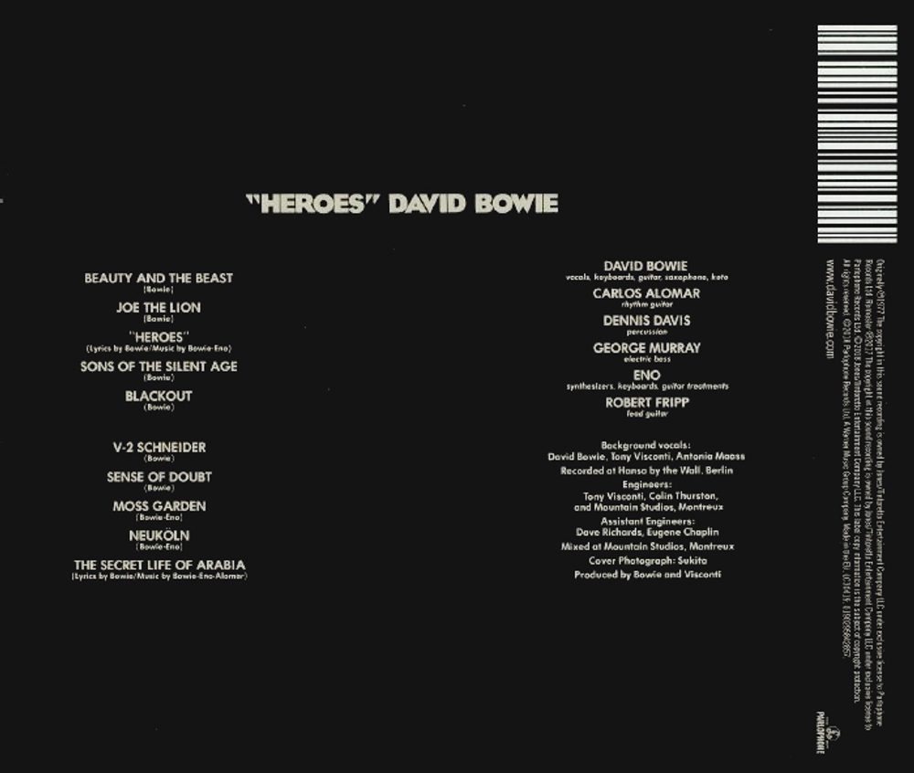 David Bowie / Heroes (CD)