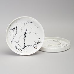 НАБОР ТАРЕЛОК ЗАКУСОЧНЫХ "FANTASY" 2 ШТ. 20,5 СМ (КОР=12НАБ.)