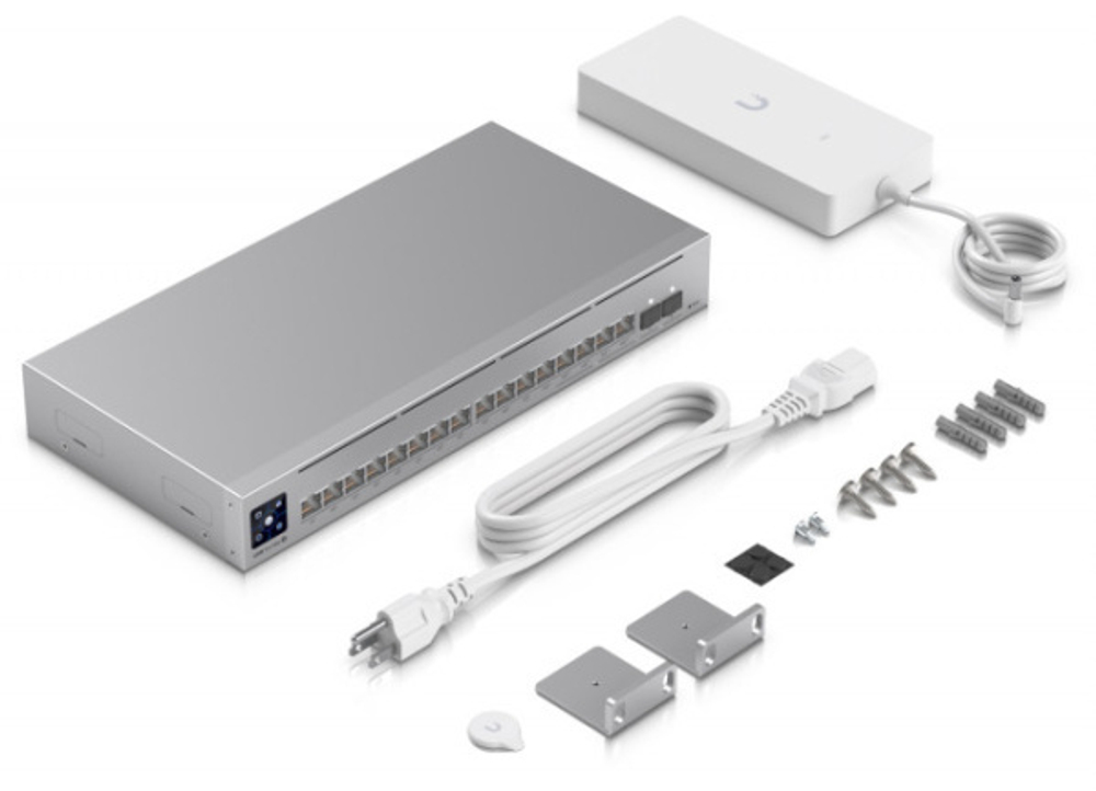 Коммутатор Ubiquiti USW-Pro-Max-16-PoE