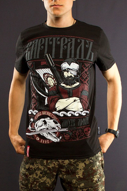 Футболка Варгградъ мужская чёрная "Лихие люди"