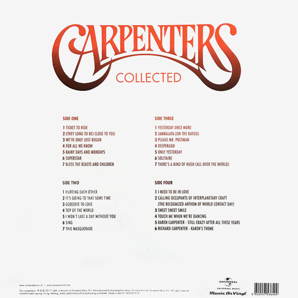 Carpenters / Collected (2LP)