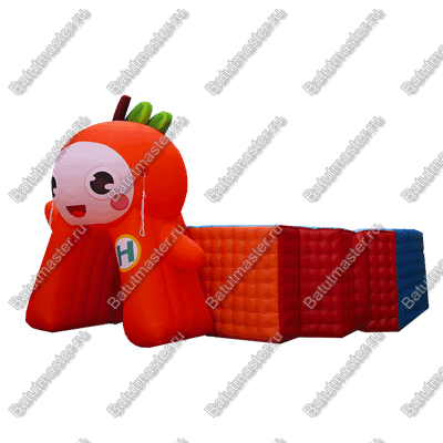 Надувной лабиринт "Ранетка", 8*8*3,6 м