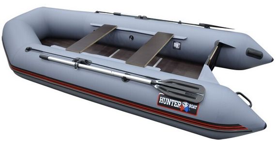 Лодка Хантер 320 Л (серый)