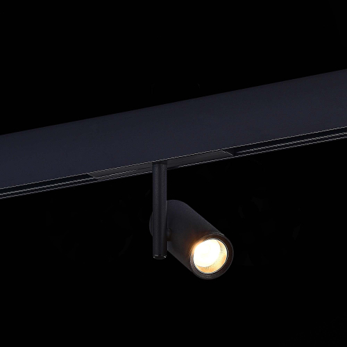 ST808.446.08 Магнитный трековый светильник Черный LED 1*8W 4000K 600Lm Ra&gt;90 36° IP20 D42xH135 48VV