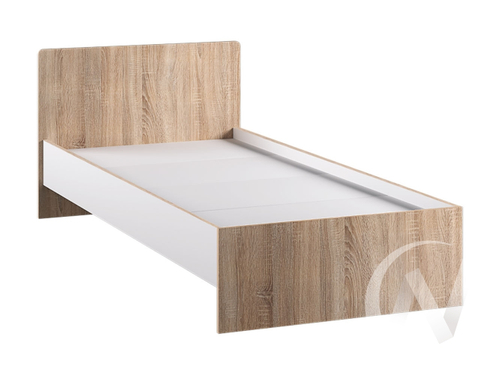 Кровать 0;9м Детская Бланка (дуб сонома/белый)