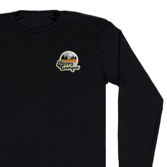 Нашивка на рюкзак и на одежду. Happy Camper