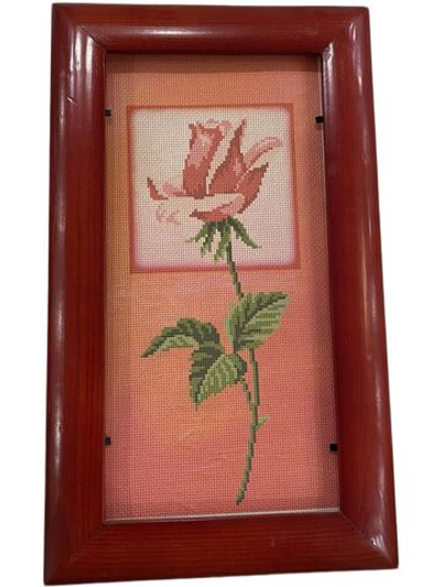 Набор для вышивания с деревянной рамкой (мулине 100% хлопок ) 23х39см Германия