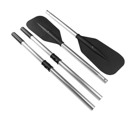 Весло 152 см черное (комплект из двух весел)