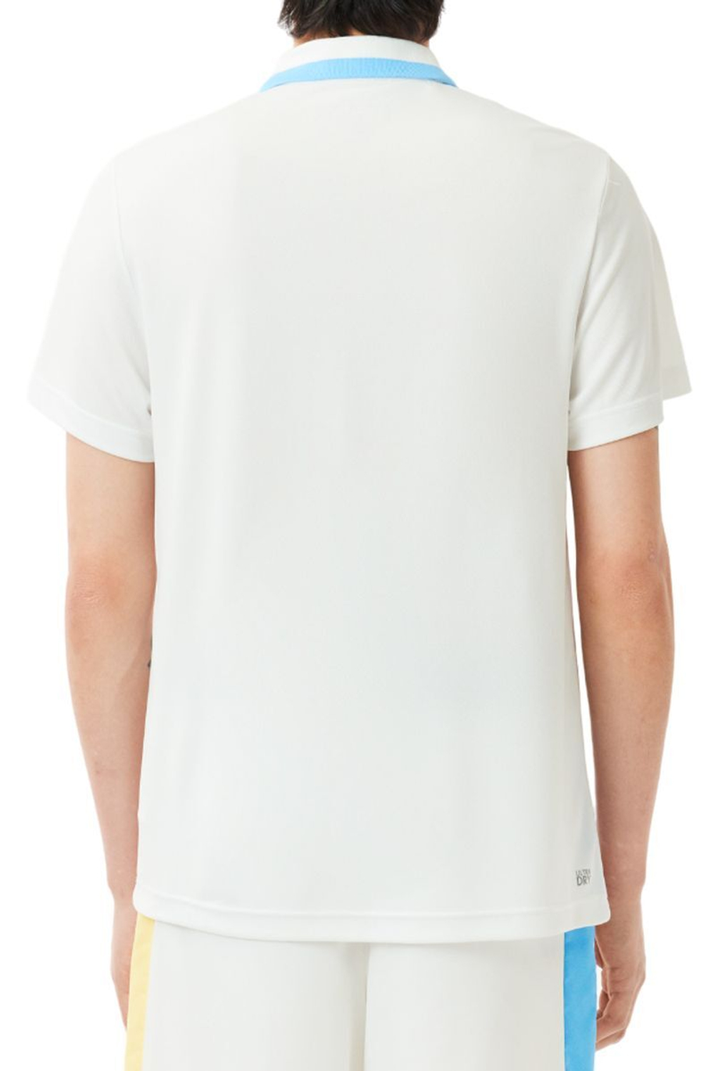 Мужское теннисное поло Ultra-Dry Colour-Block Stripe Tennis Polo Shirt - белый