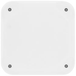 Распаячная коробка ЭРА KRP-115-115-45 СП черно-белая 115х115х45мм для полых стен металлические лапки крышка IP20