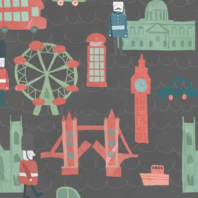 лондон на темном