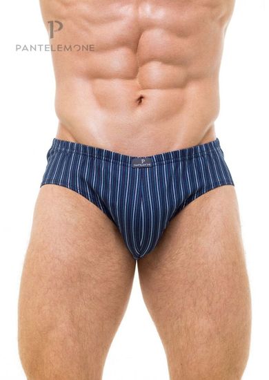 Трусы мужские спорт (2шт) Pantelemone PMP-235, полоса темно-синяя