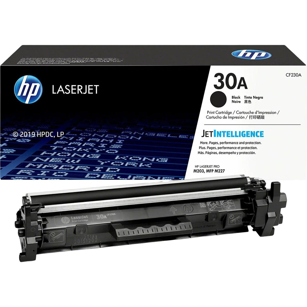 Тонер-картридж HP 30A CF230A чер. для LJ Pro M203/M227