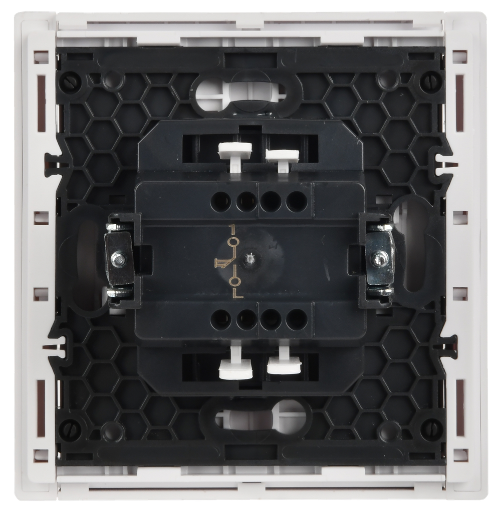 FORTE&PIANO Выключатель 1-клавишный самовозвратный 10А FP210 белый IEK