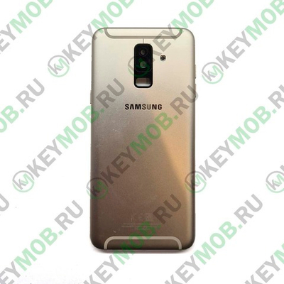 Крышка для Samsung Galaxy A6+ (2018) (SM-A605F), Золотая