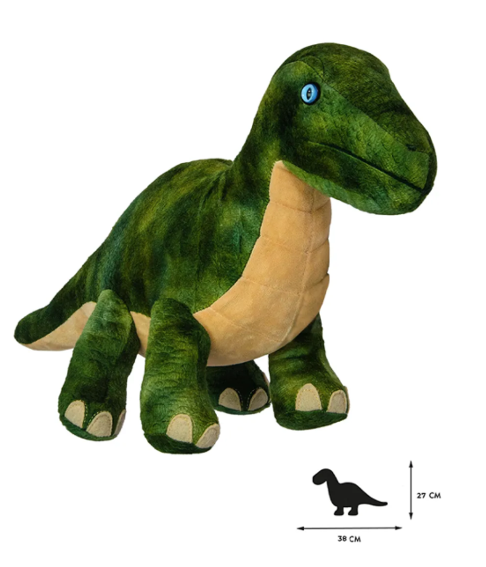 Детская мягкая игрушка All About Nature динозавр Бронтозавр