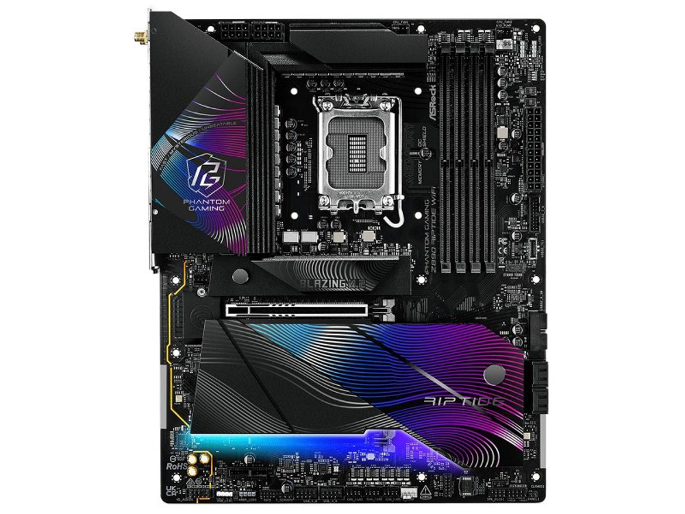 Материнская плата ASRock Z890 Riptide Wifi, Socket LGA 1851, Intel Z890, ATX, RTL