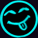 Краска по ткани и обуви, одежды акриловая люминесцентная «Сине-зелёная»