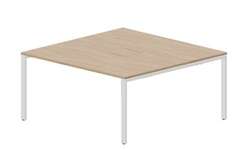 Составной стол Strike на 2 рабочих места 1580х1566х750мм (меламиновые аутлеты)