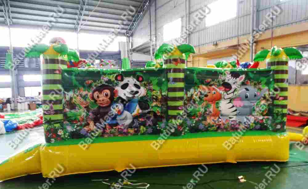 Надувной батут "Джунглимания"