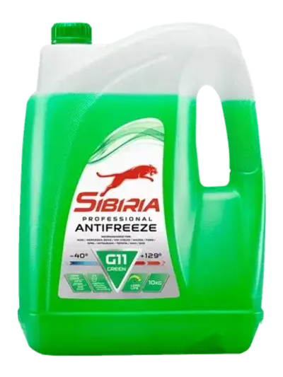 SIBIRIA ANTIFREEZE -40 ЗЕЛЕНЫЙ (10кг)