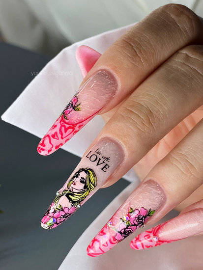 Пластина для стемпинга Enigma Stamping №032