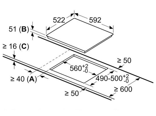 Индукционная варочная панель Bosch PUE611BB2E