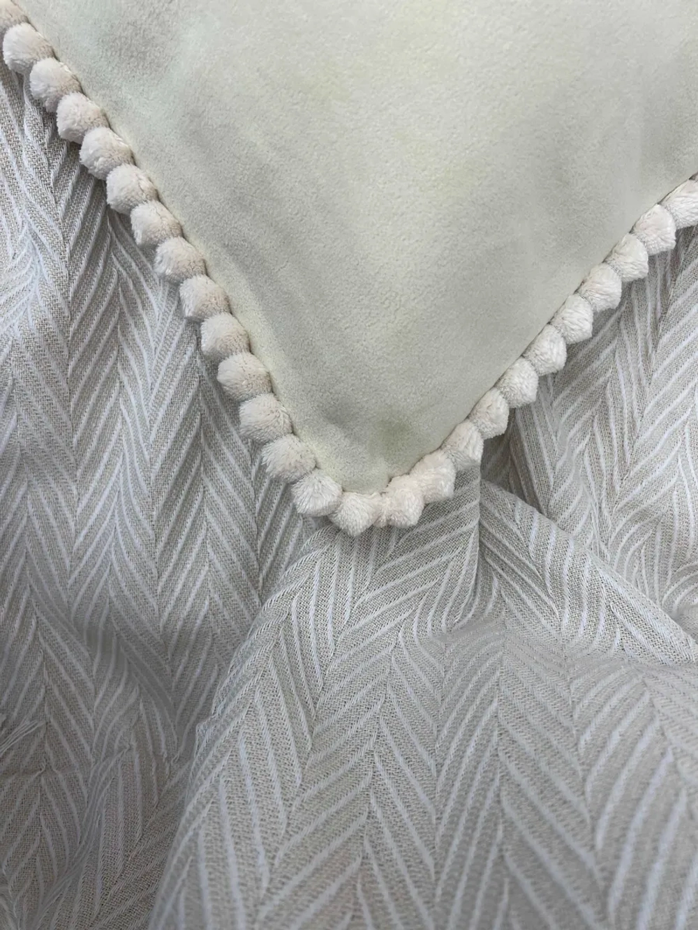 Декоративная наволочка 50х70 с молнией для подушки