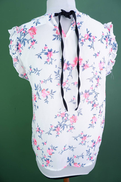 Блузка для романтичного образа, маркировка L/XL, визуально на 48/50 размер