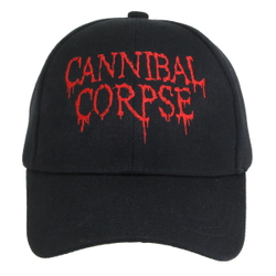 Бейсболка текстильная с вышивкой Cannibal Corpse