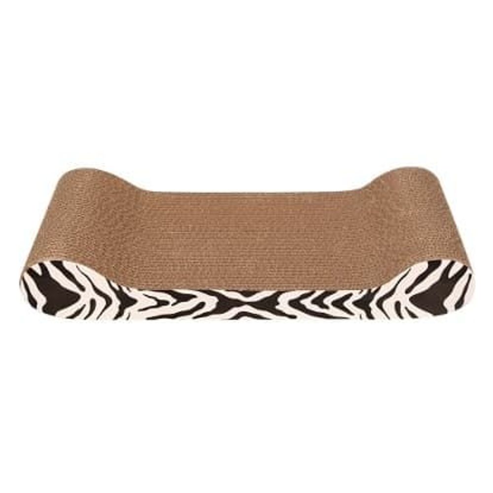 Когтеточка (Triol) лежак СT05 из гофрокартона с кош. мятой 49*22,5*8см