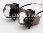 Билед модули Aozoom X7 2025 (прямоугольные) 3.0 дюйма, 2 чипа, 5500K, 12V, 55W/63W крепление 3R (комплект, 2шт)