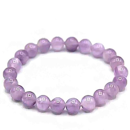 Браслет "Келли 8" аметист лавандовый