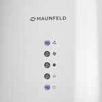 Кухонная вытяжка MAUNFELD Lee Light Isla 35 белый (в 1-й коробке)