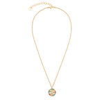 Колье Coeur de Lion Multicolour Rainbow-Gold 2058/10-1535