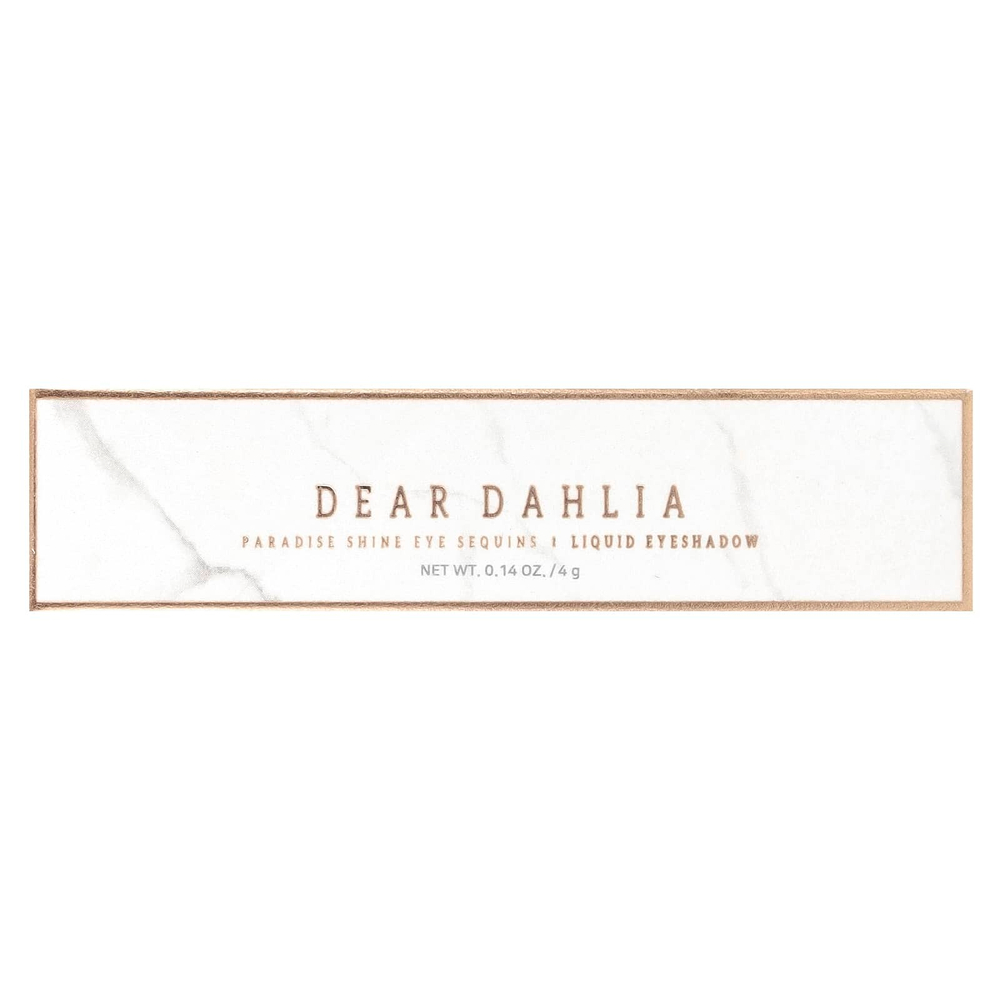 Dear Dahlia, Paradise Shine Eye Sequins, жидкие тени для век, ангельские слезы, 4 г (0,14 унции)