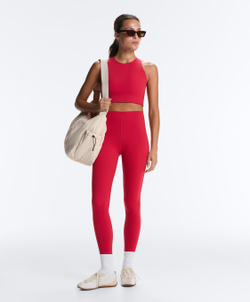 OYSHO Компрессионные легинсы Extra Compressive Core Control длиной 65 см, красный