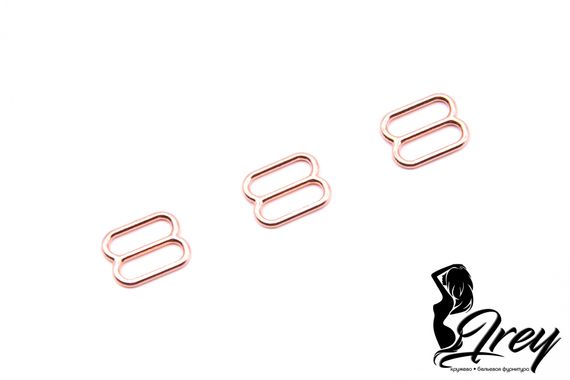 Рамка-регулятор Arta-F, 10 мм, металл, розовое золото