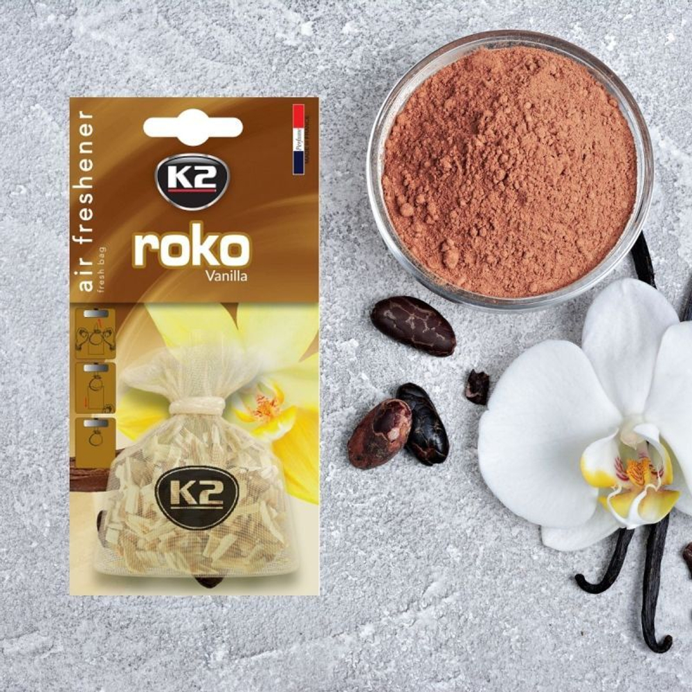 АРОМАТИЗАТОР В МЕШОЧКЕ К2 ROKO VANILLA 20G