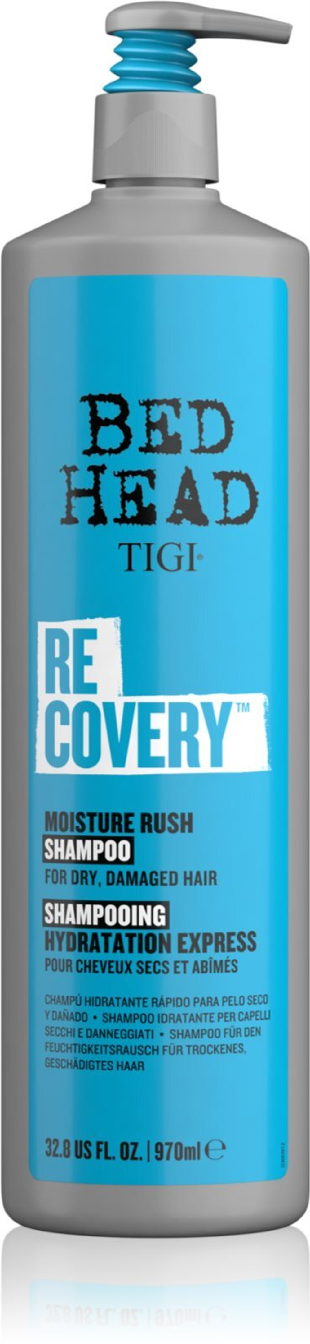 TIGI Bed Head Recovery - увлажняющий шампунь для сухих и поврежденных волос /   970  ml  / GTIN 615908433357