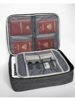 Водонепроницаемый органайзер для документов большой емкости сумка для хранения, серый